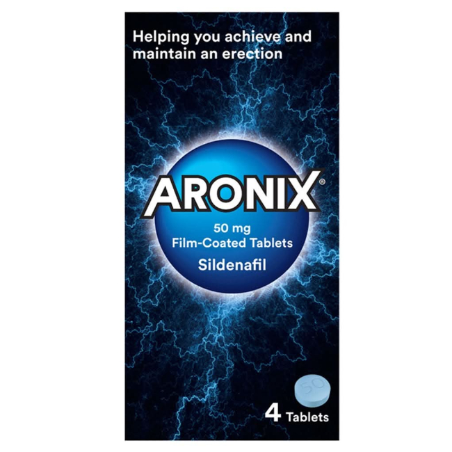 Aronix Sildenafil 50mg - Buy online from Platinum Pharmacy