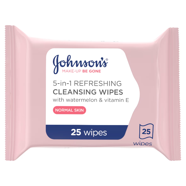 Johnson’s Make-Up Be-Gone Refreshing wipes - Buy online from Platinum Pharmacy