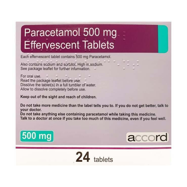 Paracetamol Soluble Tablets - Buy online from Platinum Pharmacy UK