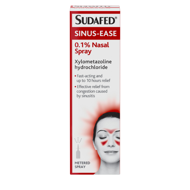 Sudafed Sinus Ease Nasal Spray - Buy online from Platinum Pharmacy