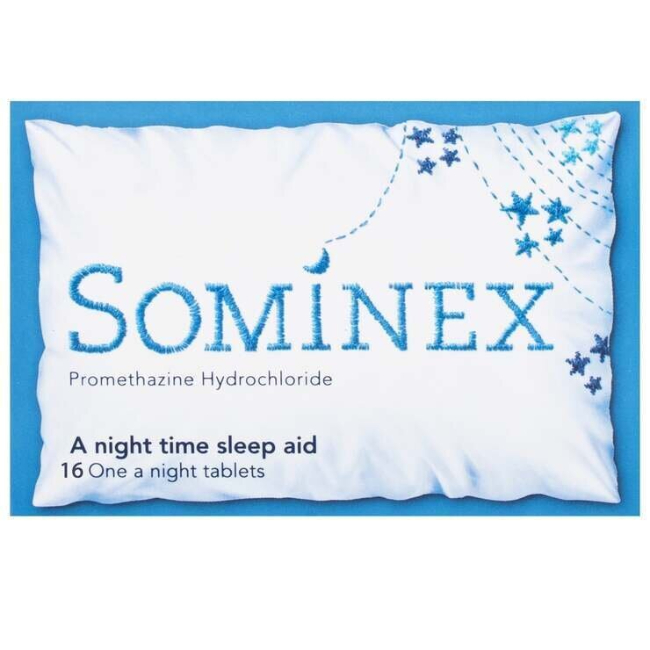 Sominex Tablets - Buy online from Platinum Pharmacy UK