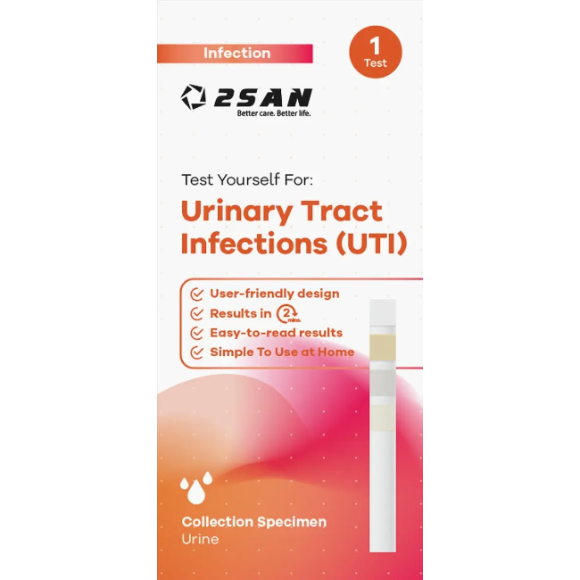 2San Urinary Tract Infection (UTI) Test - Buy online from Platinum Pharmacy