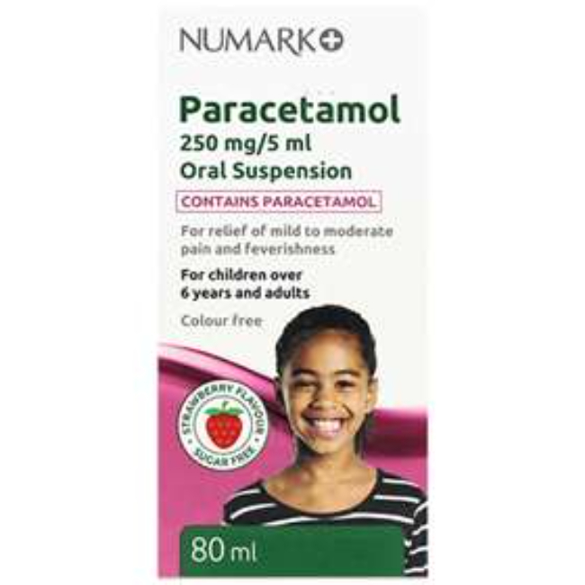 Paracetamol 6+ Oral Suspension - Buy online from Platinum Pharmacy