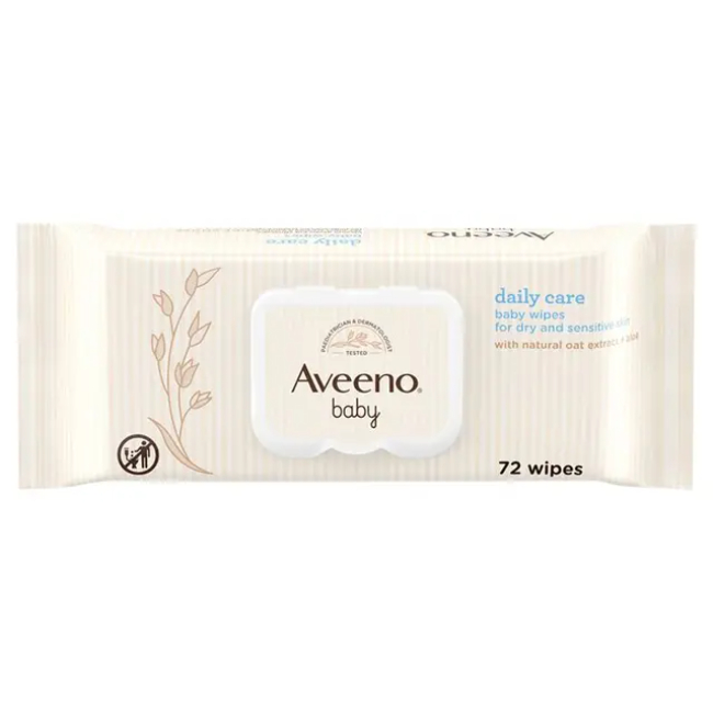 Aveeno Baby Daily Care Wipes - Buy online from Platinum Pharmacy UK