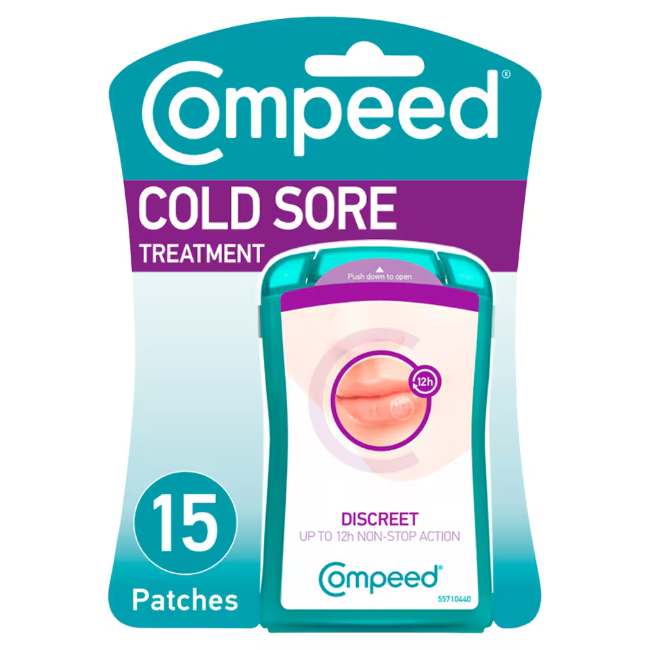 Compeed Cold Sore Patches - Buy online from Platinum Pharmacy