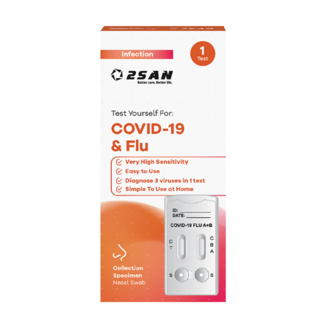 Flu and COVID 2 in 1 Test (2SAN) - Buy online from Platinum Pharmacy