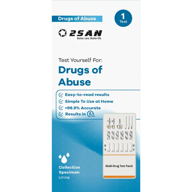 2San Drugs of Abuse Test - Buy online from Platinum Pharmacy