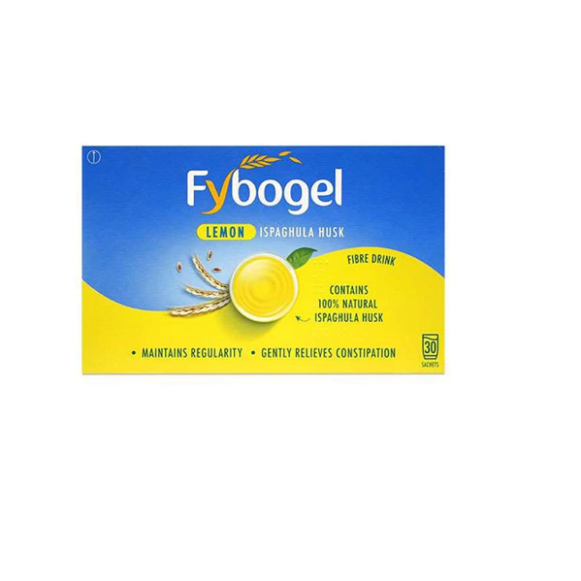 Fybogel Sachets Lemon - Buy online from Platinum Pharmacy
