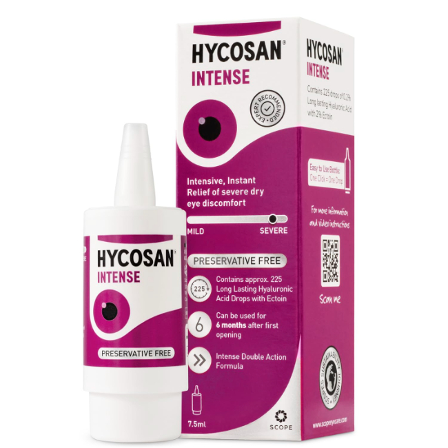 Hycosan Intense Eye Drops - Buy online from Platinum Pharmacy