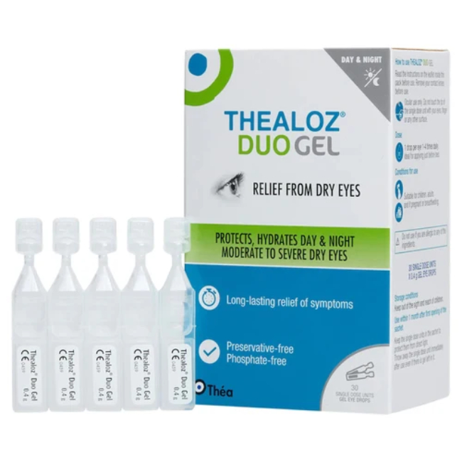 Thealoz Duo Gel Unit Dose 0.4g Vials - Buy online from Platinum Pharmacy