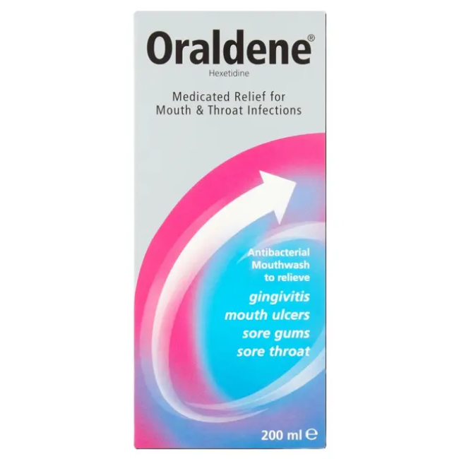 Oraldene Mouthwash - Buy online from Platinum Pharmacy UK