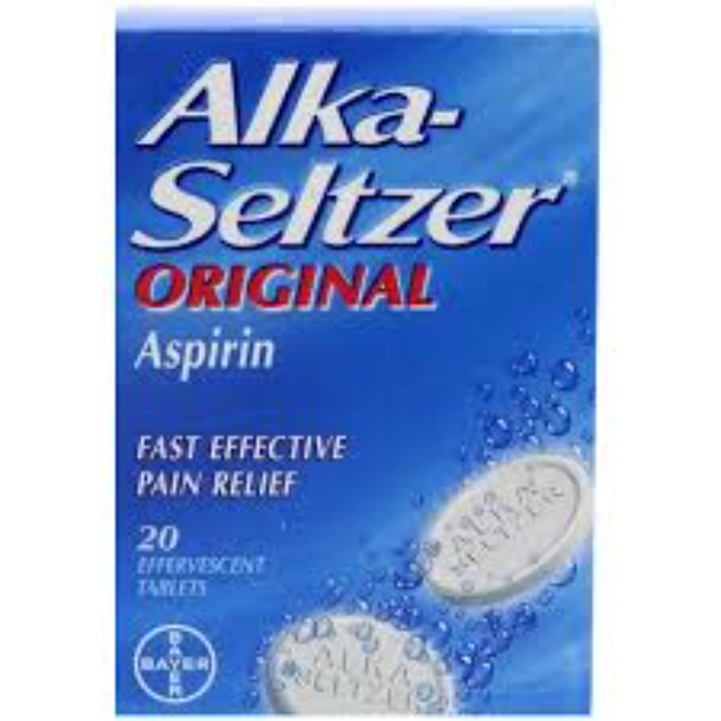 Alka-Seltzer Original Tablets - Buy online from Platinum Pharmacy