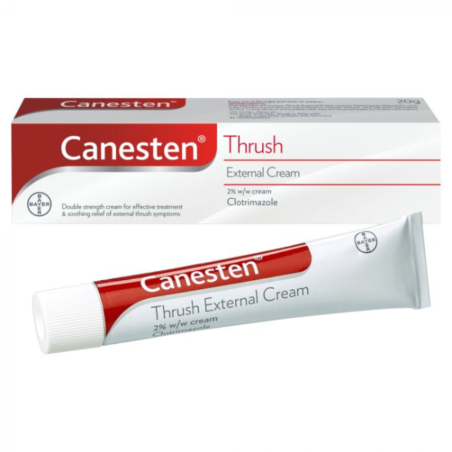Canesten Thrush External Cream - Buy online from Platinum Pharmacy