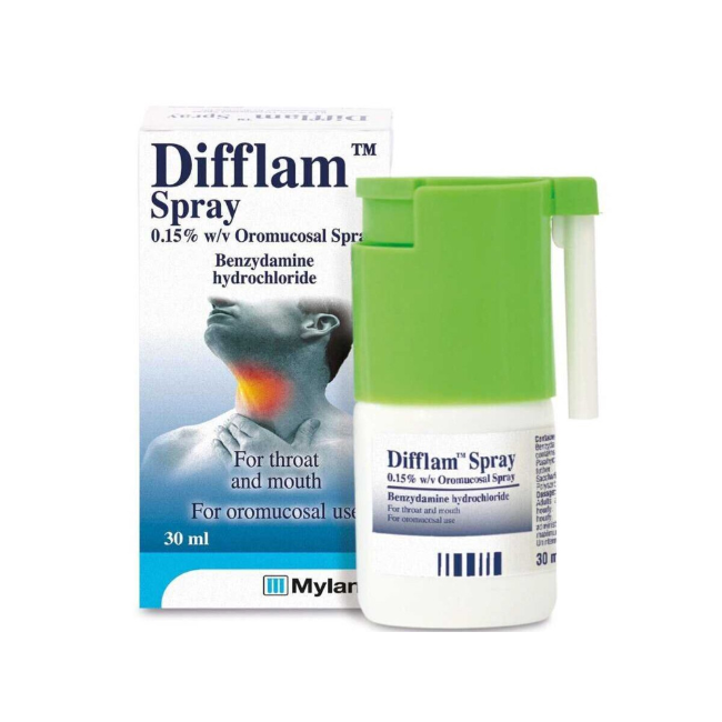 Difflam Throat Spray - Buy online from Platinum Pharmacy