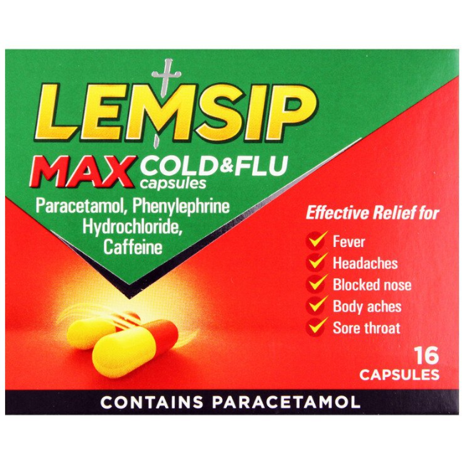 Lemsip - Buy online from Platinum Pharmacy