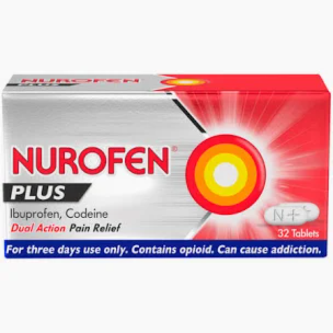 Nurofen Plus Tablets - Buy online from Platinum Pharmacy