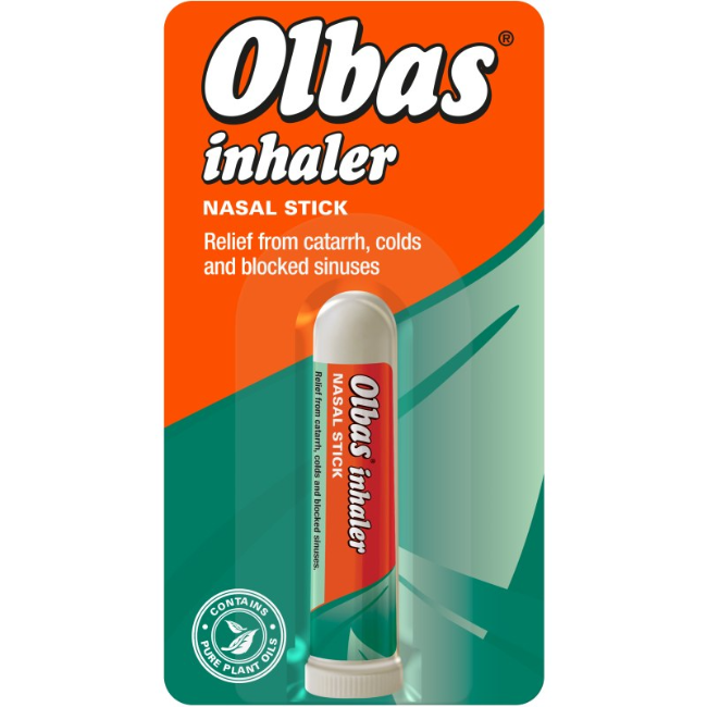 Olbas Nasal Inhaler Stick - Buy online from Platinum Pharmacy