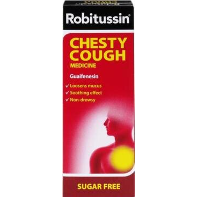 Robitussin Chesty Cough Syrup - Buy online from Platinum Pharmacy