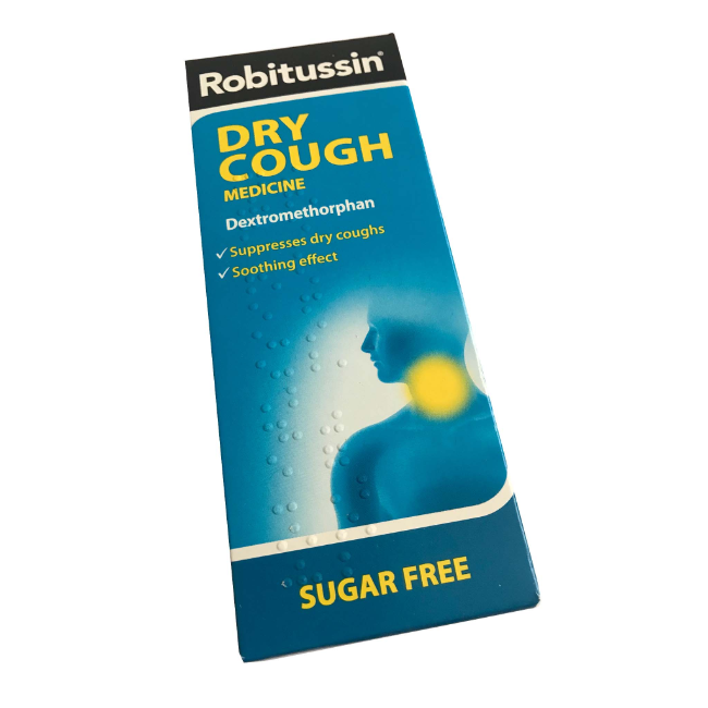 Robitussin Dry Cough Syrup - Buy online from Platinum Pharmacy