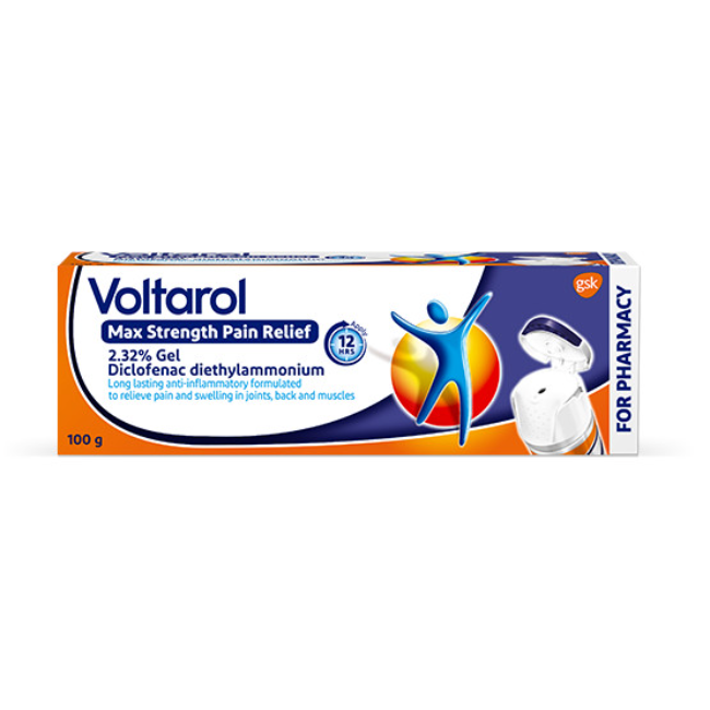 Voltarol Joint Pain Relief Gel - Buy online from Platinum Pharmacy