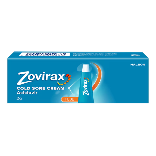 Zovirax Cold Sore Cream - Buy online from Platinum Pharmacy