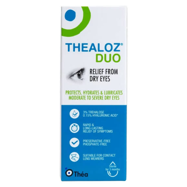 Thealoz Duo Eye Drops - Buy online from Platinum Pharmacy
