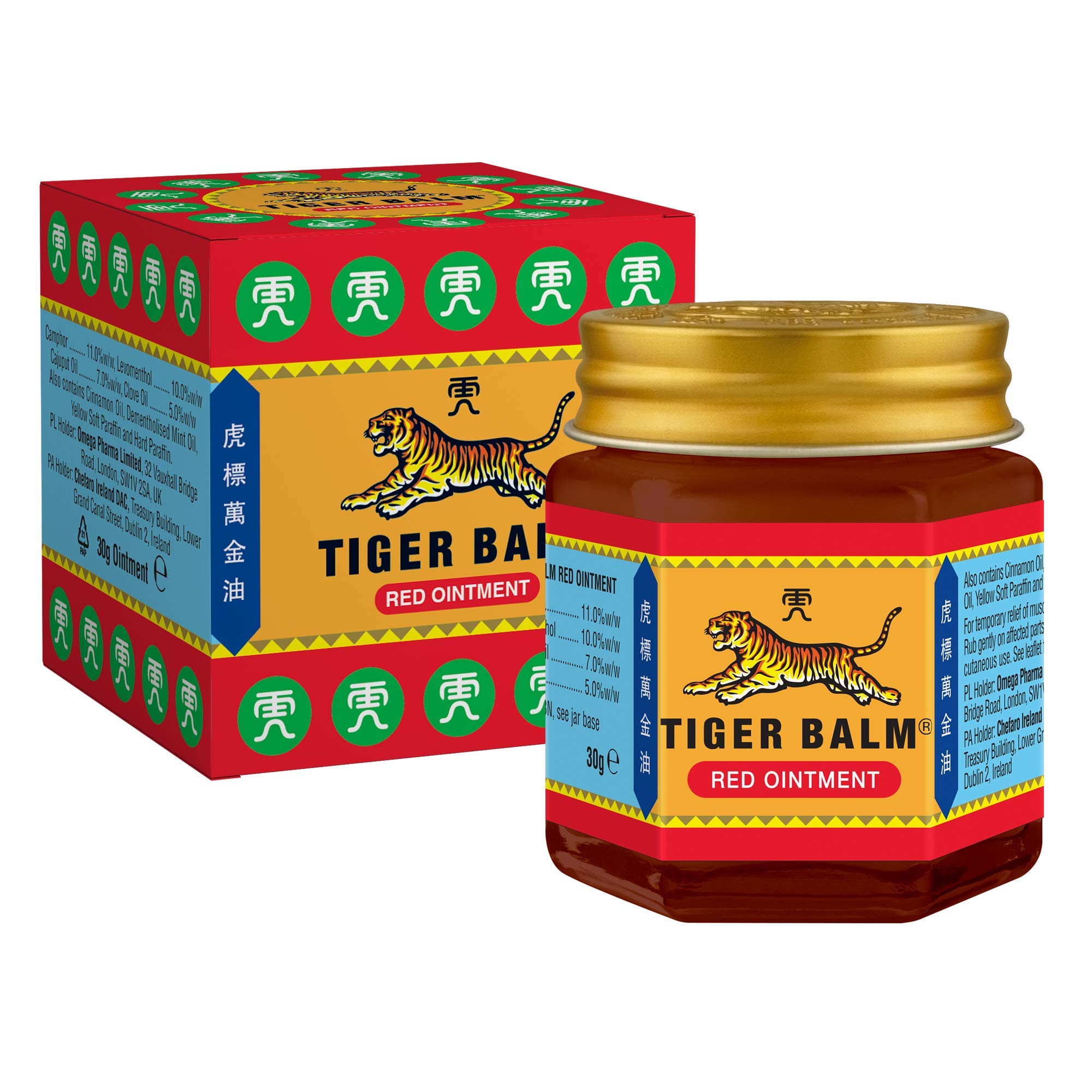 Tiger Balm Red - Buy online from Platinum Pharmacy UK